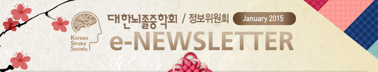 대한뇌졸중학회 정보위원회 e-NEWSLETTER 2015년 1월호